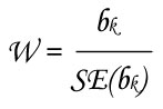 logistic regression formula test wald statel