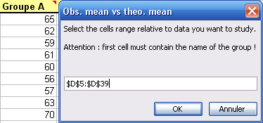 statel mean comparison test excel